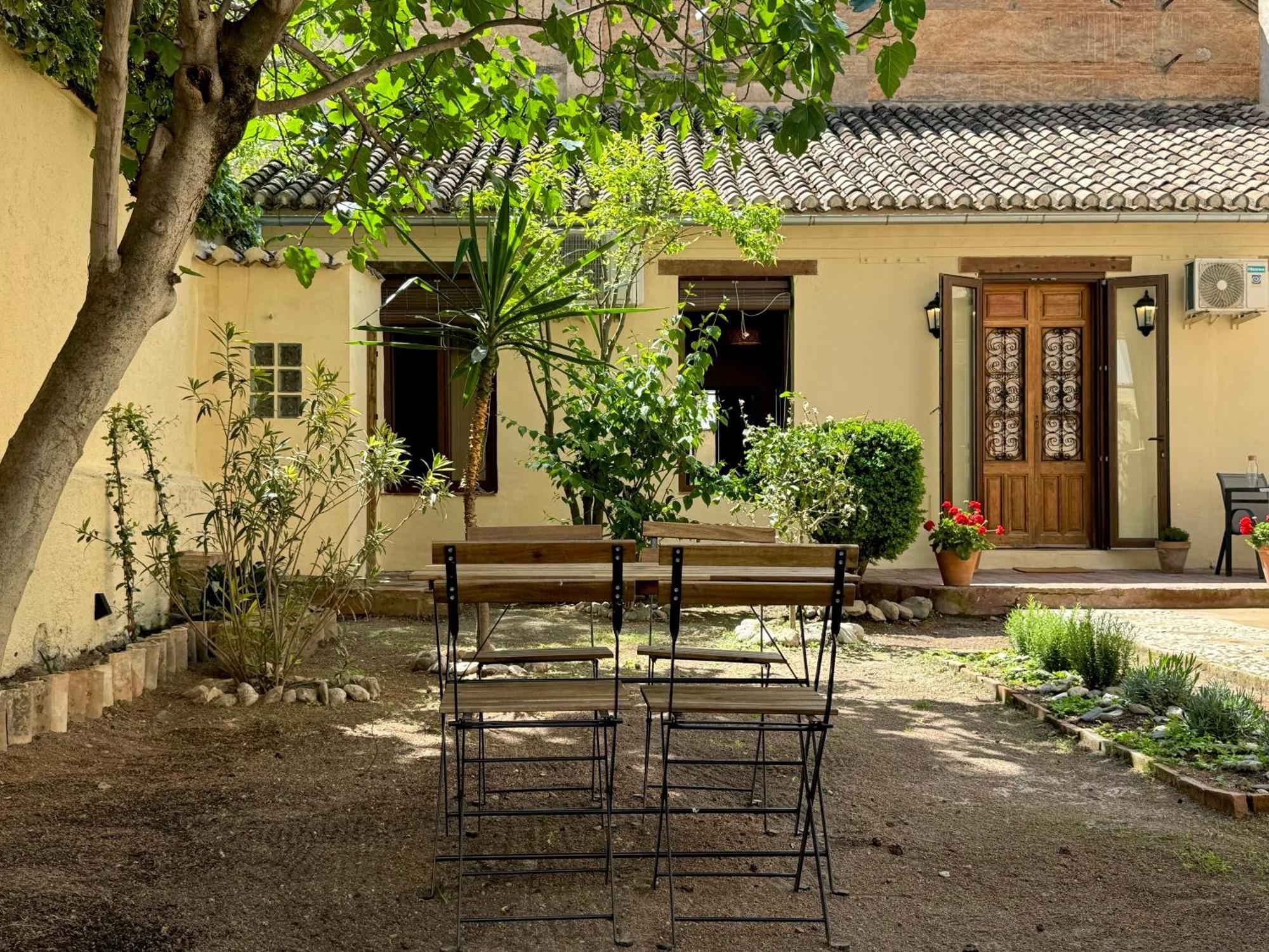 Casa Junto A La Alhambra Con Vistas Y Jardin Privado Appartement Granada Buitenkant foto