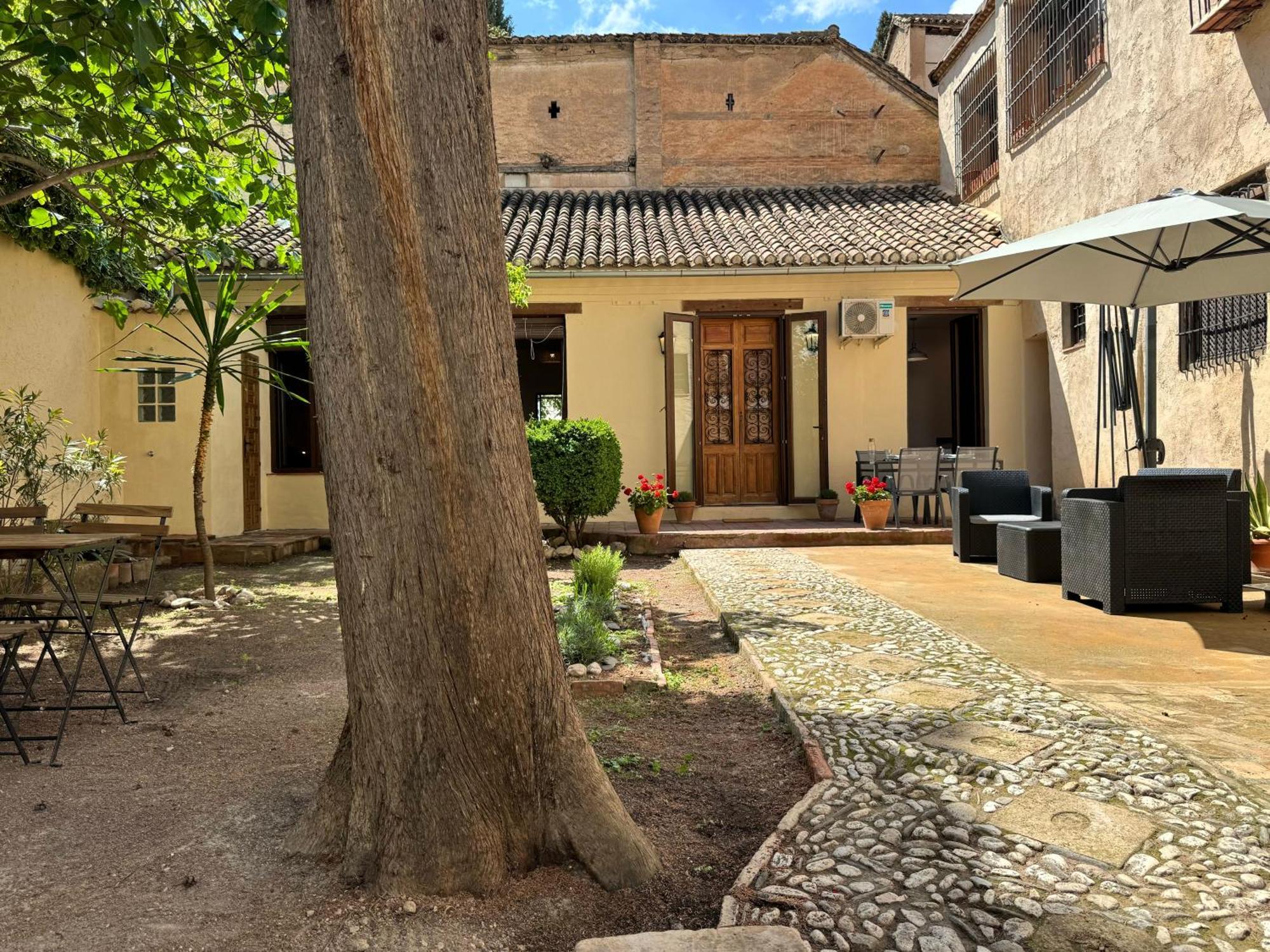 Casa Junto A La Alhambra Con Vistas Y Jardin Privado Appartement Granada Buitenkant foto